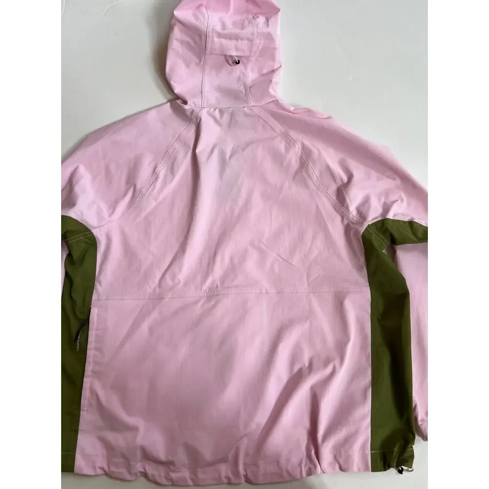Nike Pink Foam Repel Anorak Golf Jacket CU9663-663 Women's XL